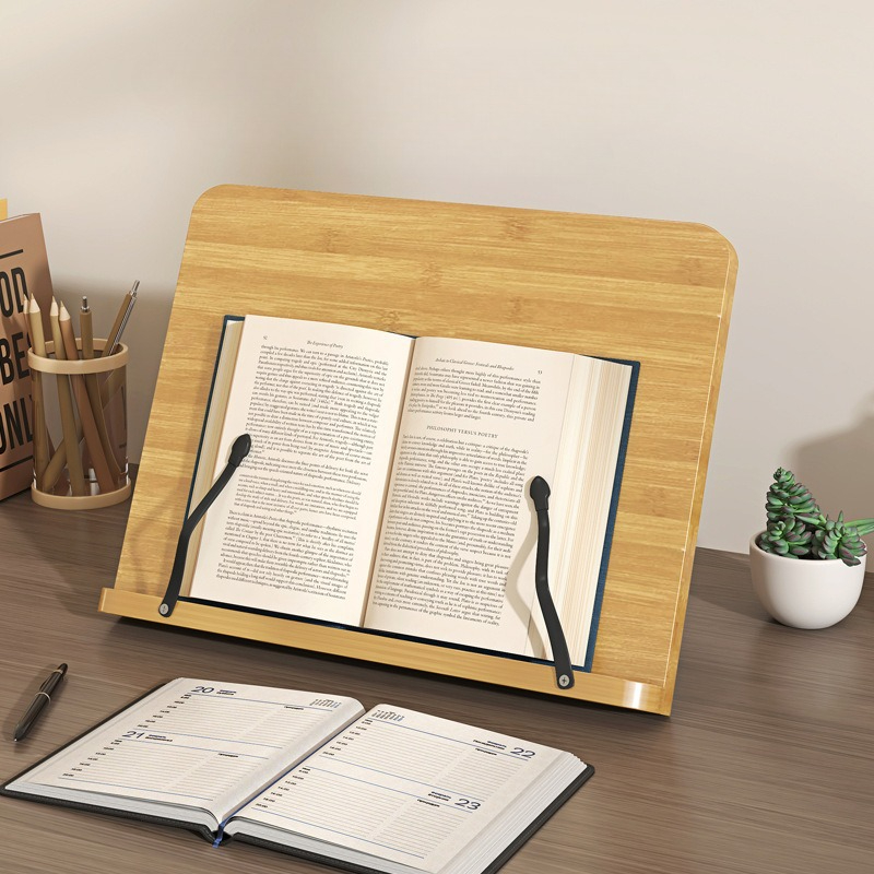 Laptop Accessories Holder - Деревянная подставка для чтения книг, многофункциональная