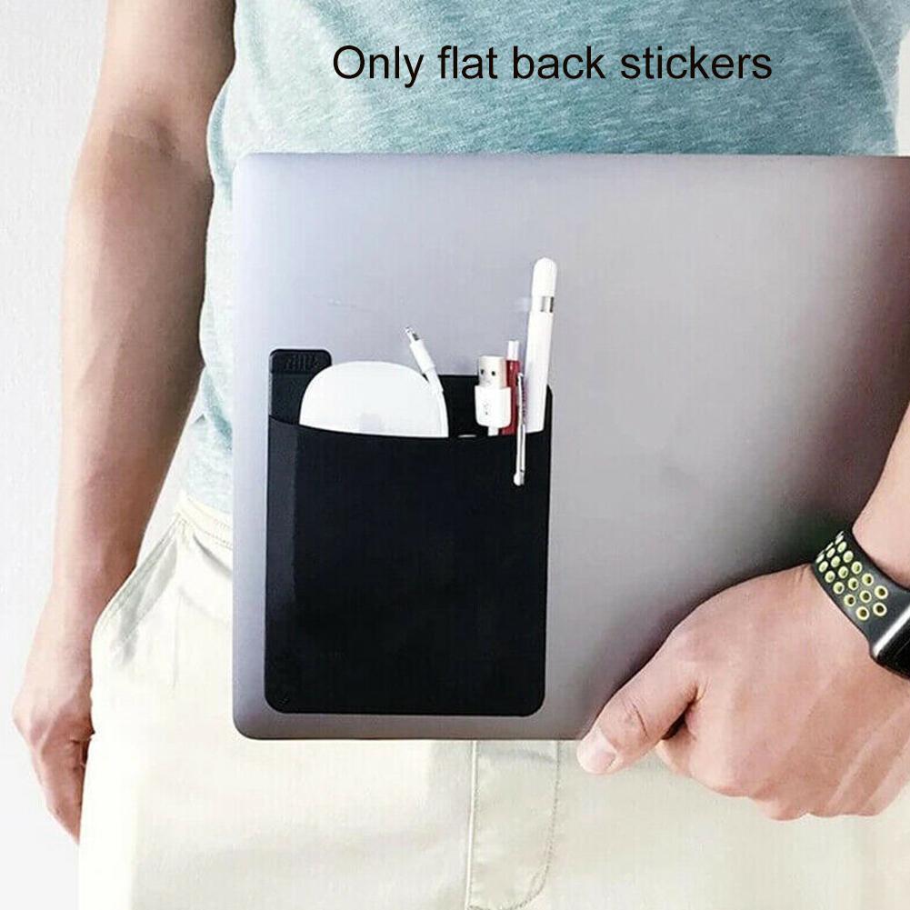 Laptop Accessories Pouch - Самоклеящаяся задняя сумка для хранения ноутбука