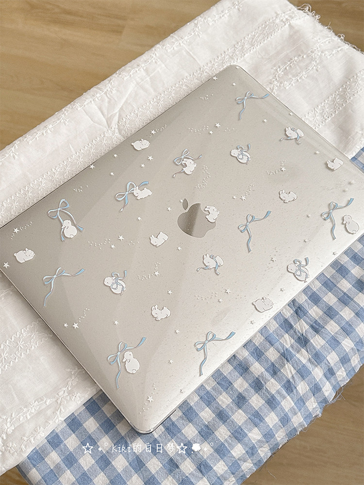 Apple Accessories Laptop - Синий чехол для ноутбука с блестками