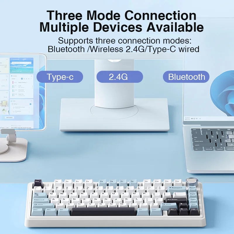 AULA F75 2,4G Беспроводная/Blu – обзор и цена Laptop Accessories Uk