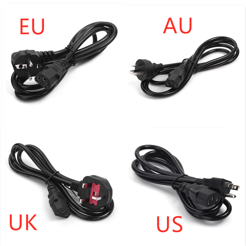 Прочный 3-зубец 1,2 м EU US AU – обзор и цена Laptop Accessories Uk