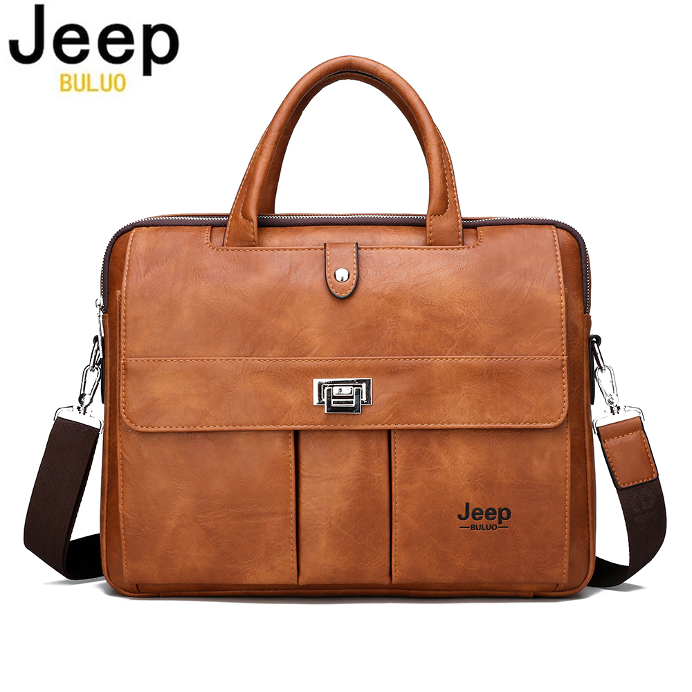 Мужской кожаный портфель Jeep  – обзор и цена Laptop Accessories Box